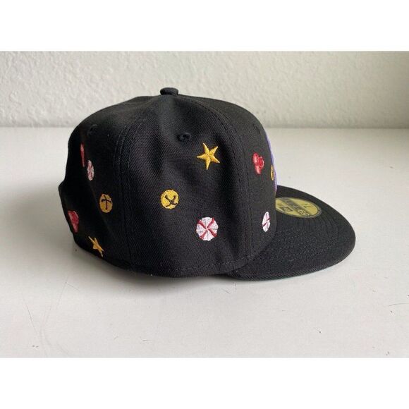 New Era Arizona Diamondbacks Hat Cooperstown Collection Black Sz 7 1/8 NEW - Picture 5 of 15